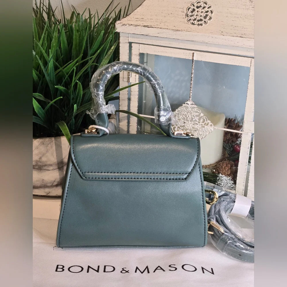 Bond & Mason "The Kimberley" Teal/Green Bag - Picture 5 of 11